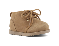 STIVALE BABY IN PELLE SCAMOSCIATA TAN
